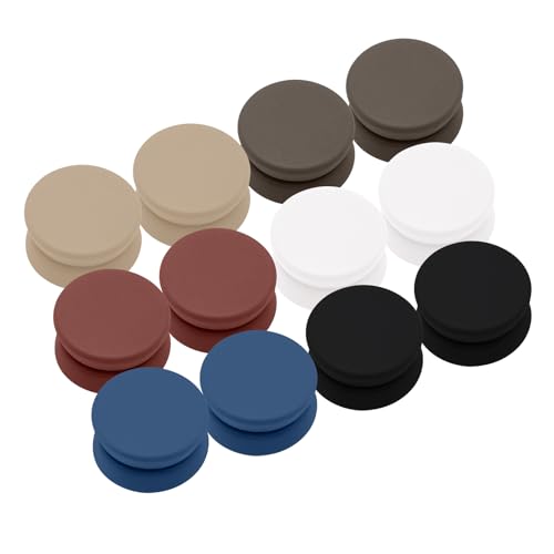 12 Pairs Strong Hijab Magnets, Magnetic Shirt Clips for Women, Multi Use Pinless Hijab Pins for Scarf Shirts Dress and Clothes