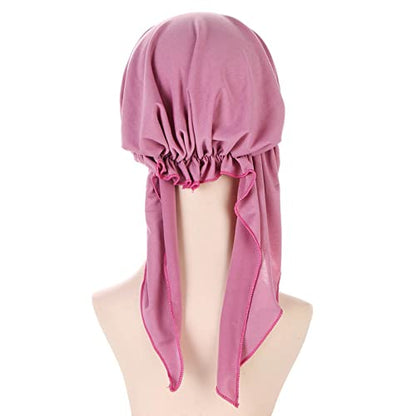Hijab Scarf for Women Baseball Curved Brim Cap | Soft Breathable Cotton, Lightweight Feel, Adjustable Strap, Curved Brim, Summer Wear, Outdoor Activity, Casual Daily Use - color: 07#_pink