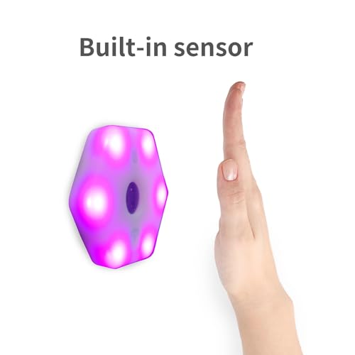 Reaction Training Light Speed Agility Improvement Reaction Lights Training Pods for Soccer Basketball Boxing Training (8 Lights/Set)