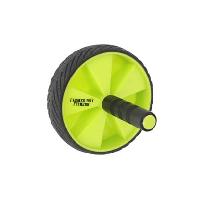 Ab Wheel Roller for Core Strength, Ergonomic Handles, Compact and Portable Exercise Wheel