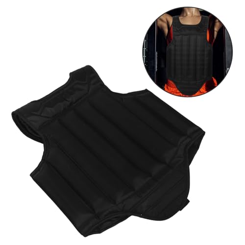 GALPADA Professional Boxing Chest Guard Breathable Protector for Training and Sparring Ergonomic Design Full Chest for Adults Combat Gear