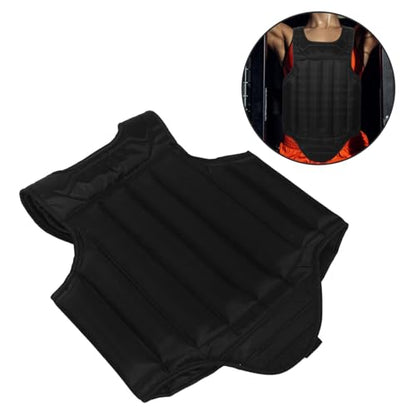GALPADA Professional Boxing Chest Guard Breathable Protector for Training and Sparring Ergonomic Design Full Chest for Adults Combat Gear