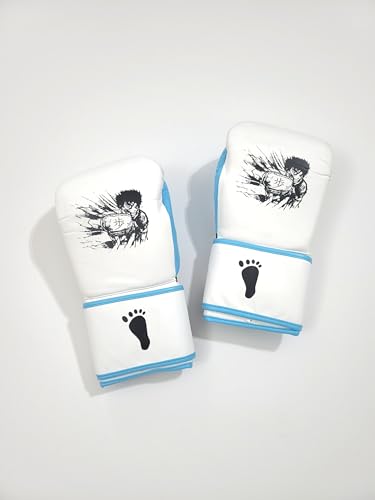 Hajime No Ippo Anime Hook & Loop Gloves Fighting Spirit First Step - size: 10oz