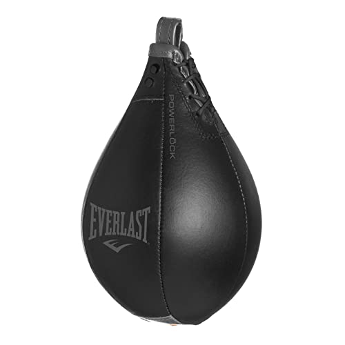 Everlast Speed Punching Bag | Speed Bag for Boxing & MMA | Durable Reflex Training Boxing Bag for Hand Speed, Accuracy & Home Gym Workouts - style: Bag - Powerlock