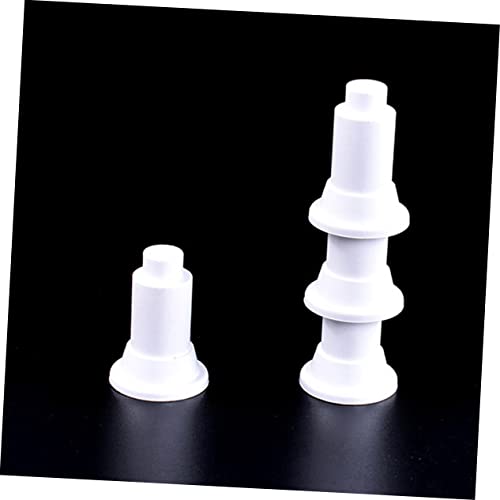 GANAZONO Aquarium Canister Plate 5pcs Fish Tank Bottom Plate PVC Flat Smooth Easy to Install - color: White, size: Size 1