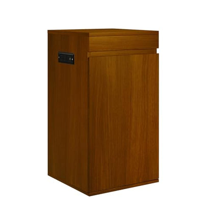 Merax 10-15 Gallon Fish Tank Stand with Storage Cabinet, Aquarium Stand with Power Outlets, Small Terrarium Stand Cabinet with Adjustable Shelves