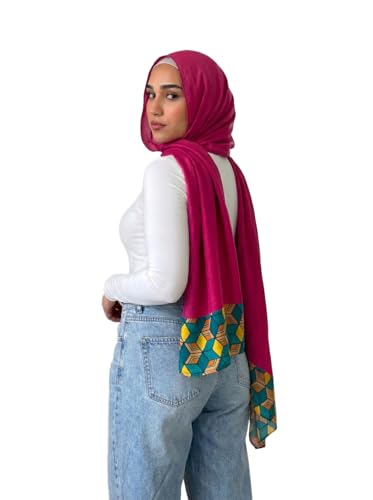 Stylish Premium Modal Viscose Hijabs for Women - color: Anime Cube