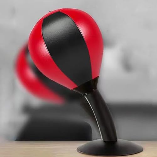 Desktop Punching Bag with Suction Cup, Upgraded Spring Desk Punching Rage Bag Stress Buster Boxing Ball Funny Stress Relief Gift Heavy Duty Stress Relief Ball for Kids
