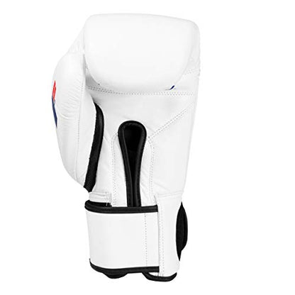 Fighting Sports Fury Professional Training Gloves - Boxing Gloves Boxing, Training Gloves, MMA Gloves, Oz Training Gloves, Kickboxing Gloves, Punching Bag Gloves, Sparring Gloves - color: White, size: 14 oz