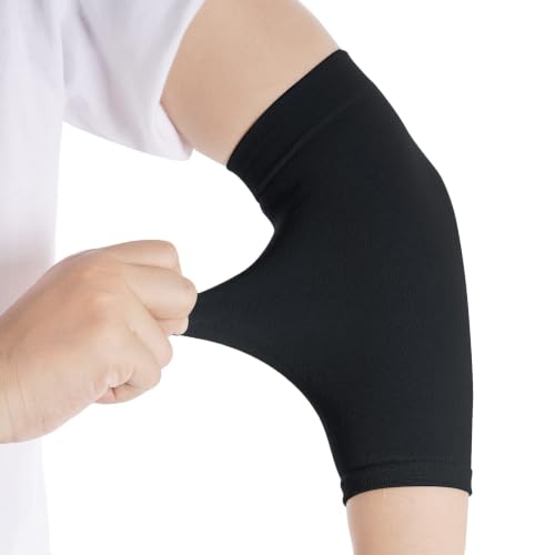 HOVEOX 3 Pairs Tattoo Cover Up Sleeves Tattoo Arm Sleeve Cover for Woman - color: Black