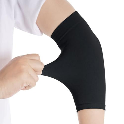 HOVEOX 3 Pairs Tattoo Cover Up Sleeves Tattoo Arm Sleeve Cover for Woman - color: Black