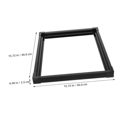 Toddmomy Fish Tank Edge Protector Strip for Aquarium Safety Easy Installation and Maintenance Non- Design for Tanks - size: 40.00X40.00X2.50CM