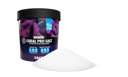 Red Sea Coral Pro Reef Salt Mix Large Bucket - Makes 175 Gallons Complete Marine Saltwater Aquarium Advanced Formula Optimal Coral Health & Stability