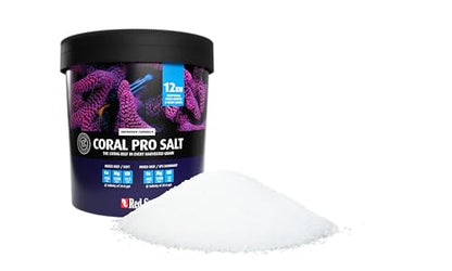 Red Sea Coral Pro Reef Salt Mix Large Bucket - Makes 175 Gallons Complete Marine Saltwater Aquarium Advanced Formula Optimal Coral Health & Stability