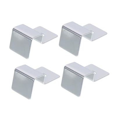 SaditY 16 Pcs Support Frame 55 Gallon Fish Tank Fish Tanks lid jar lids frag Rack Aquariums Glass Cover Clip Fish Tanks Cover Holders Clip Holder Acrylic Fish Mouth Clip Stainless Steel