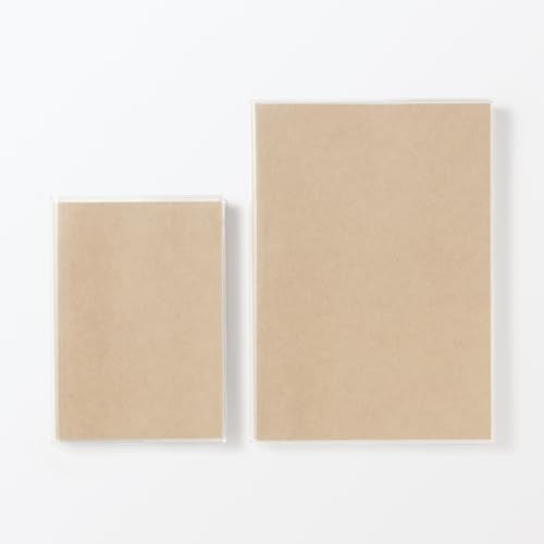 MUJI 84925337 Undated Schedule Notebook, Monthly, Daily, A6, Monthly, 12 Months, 366 Days Daily - size: A6