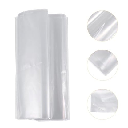50pcs Plastic Live Fish Transport Bags 20x44cm Leak-proof Fish Packing and Shipping Bags for Aquarium and Breeding Use