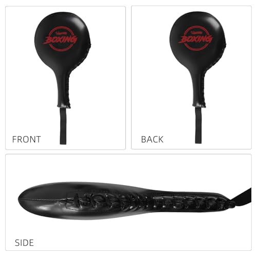 Valleycomfy Boxing Target Paddles Fight Gear Punching & Striking Pads - color: Red