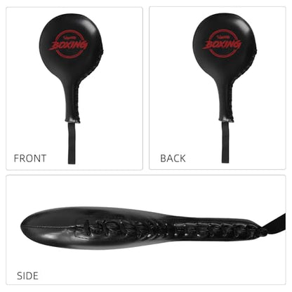 Valleycomfy Boxing Target Paddles Fight Gear Punching & Striking Pads - color: Red