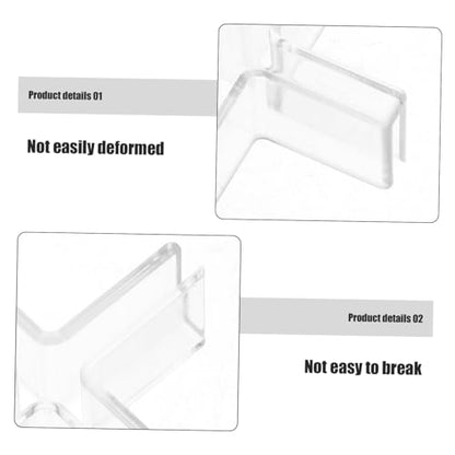 MAGICLULU Aquarium Clips Glass Connector Clamp Multi-functional Glass Fixing Clamps for Tank Lid Decor Bracket
