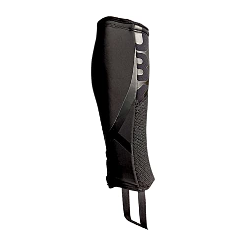 Unbrokenshop.com UNBROKENSHOP Shin Sleeves Pro Black 7mm Neoprene, Weightlifting, Deadlift, Rope Climb, Box Jumps for Men and Women, Single - size: Small-Medium