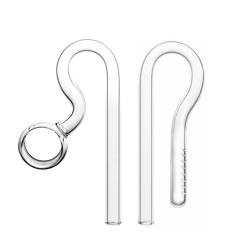 Glass Lily Pipe Spin Outflow and Inflow 13mm for 1/2" i.d. Tube - Aquarium Planted Tank Aquascaping