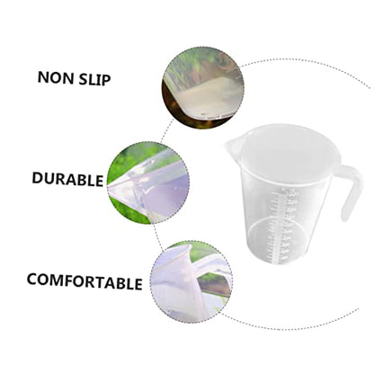 1pc Thickened Measuring Cup for Aquarium Water Change and Fish Feeding Scale Safety Material Easy to Use Fish Tank Accessory