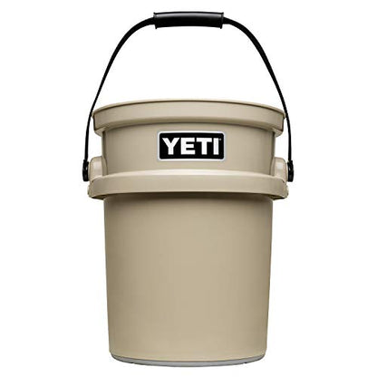 YETI Loadout 5-Gallon Bucket, Impact Resistant Fishing/Utility Bucket - color: Tan