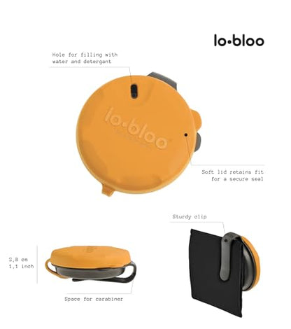 lobloo Mouth Guard case: Athlete-Designed Protection and Hygiene - Black - color: Black