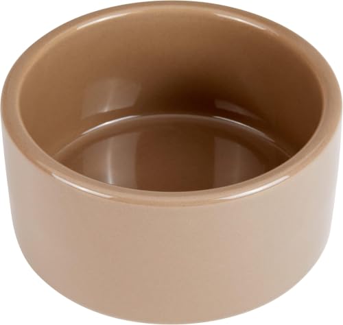 Kaytee Stoneware Ceramic Pet Hamster Bowl, Brown, 5-Inch (Pack of 12) - size: 5 in (Pack of 12)