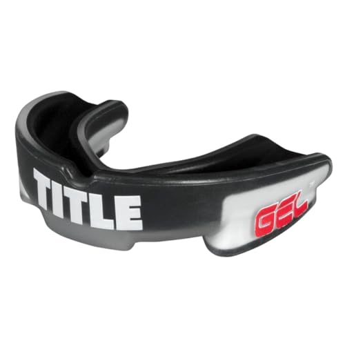 TITLE Boxing Gel Triple-Shox 마우스 가드 2.0: 복서 마우스 가드, 스포츠 가드 - color: 블랙/그레이.