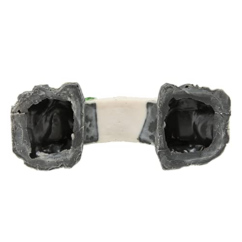 Aquarium Arch Bridge Decoration Hand Craft Resin Landscaping for Fish Tank Ornaments Suitable Aquariums Fountains
