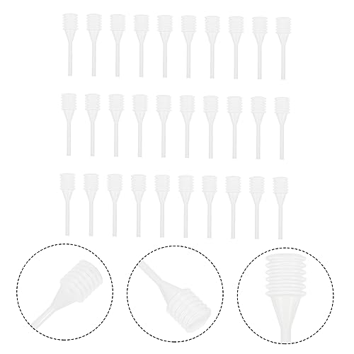 30pcs Liquid Pipettes Spring Droppers for Essential Oils Laboratory Transfer Tools Material for Liquid Measurement for Experiments and Projects