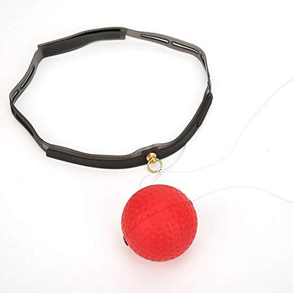 Cocoarm Boxing Reflex Ball Set, 3 Difficulty Levels Boxing Ball with Headband, Reflex Ball Ball Reflex Boxing Training, Fight Skill and Hand Eye