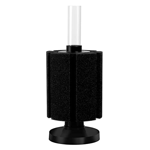 AQUANEAT Aquarium Bio Sponge Filter Breeding Fry Betta Shrimp Nano Fish Tank (M Large up to 50Gal) - size: M Large up to 50Gal