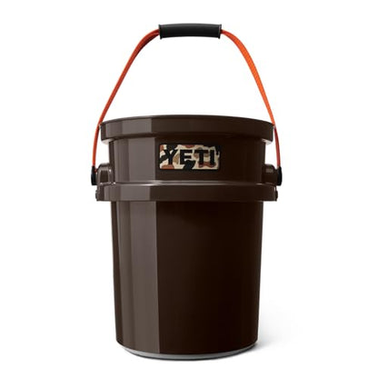 YETI Loadout 5-Gallon Bucket, Impact Resistant Fishing/Utility Bucket - color: Wetlands Brown