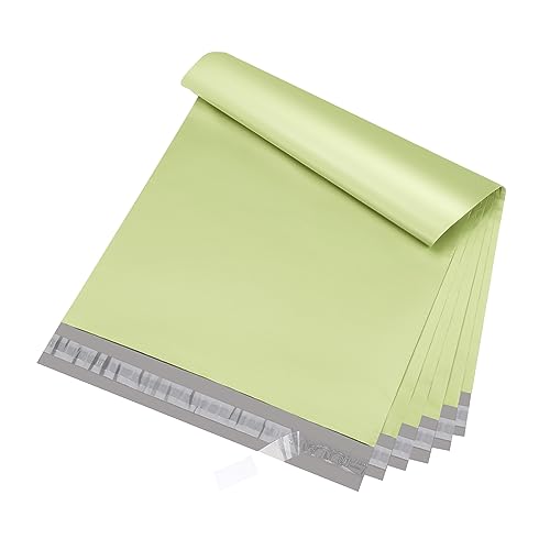 Metronic Large Poly Mailers 19x24 100Pcs, Strong Adhensive Shipping Bags for Clothing, Waterproof Mailers Bags for Small Business, Shipping Envelopes, Tear-resistant Packing Bags in Avocado Green | Strong Adhesive Waterproof Tear-resistant Mailing Envelop