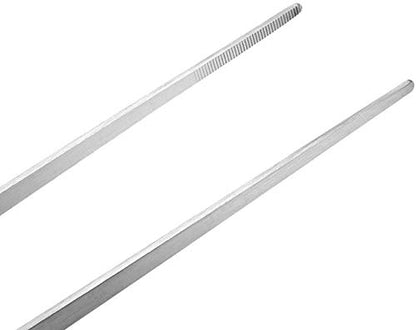 Utoolmart Aquarium Tank Aquatic Plant Tools Sets, 3 in 1 Anti-Rust Aquatic Plant Aquascaping Tool, Stainless Steel Aquarium Tweezers(19-inch) and Scrapers, for Fish Starter Kits & Aquariums Tank - size: 48cm