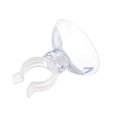 uxcell Aquarium Suction Cup Clips Airline Tube Holders Clamps for Fish Tank Clear 13mm 12Pcs - size: 13mm