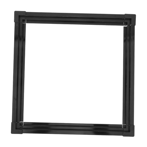 Happyyami Fish Tank Edge Strips Aquarium Mat for Under Tank Plastic Edge Guard Slide Design Size s