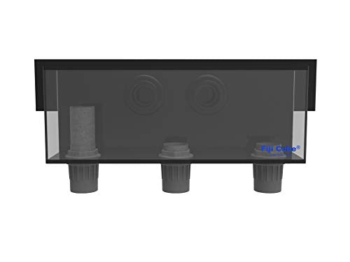 Low Profile External Overflow Box (2400 GPH) - size: 2400 GPH