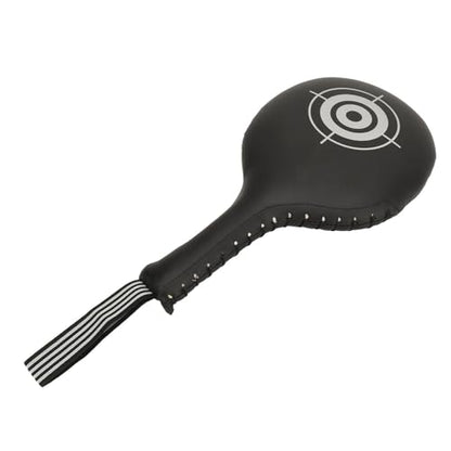 Boxing Target Paddle, Kickboxing Striking Target Pad, Martial Arts Training Equipment for Tae Kwon Do Karate Kickboxing Martial Arts Training - size: Black