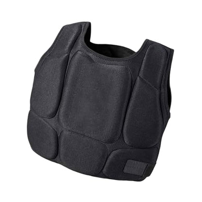 Martial Arts Chest Guard Heavy Duty Foam Padding Body Protector Fit for Adult Sparring Shock Absorbing Karate Taekwondo Gear Adjustable Straps Ventilated Polyester - size: XX-Large