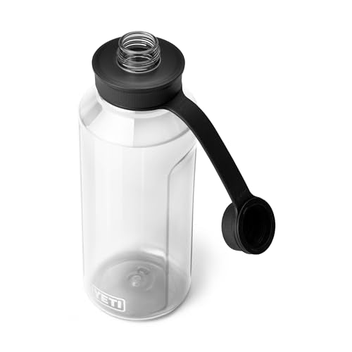YETI Yonder Water Bottle with Yonder Tether Cap, Lightweight, Leakproof and BPA-Free - color: Clear, size: 50 Ounces