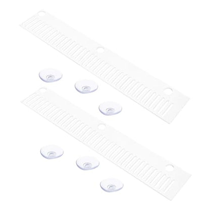 2pcs Aquarium Divider Comb with Cups Prevents Fish Crossbreeding Provides Isolation for Fish Tanks Versatile Overflow Barrier Drip Plate for All Aquatic Environments