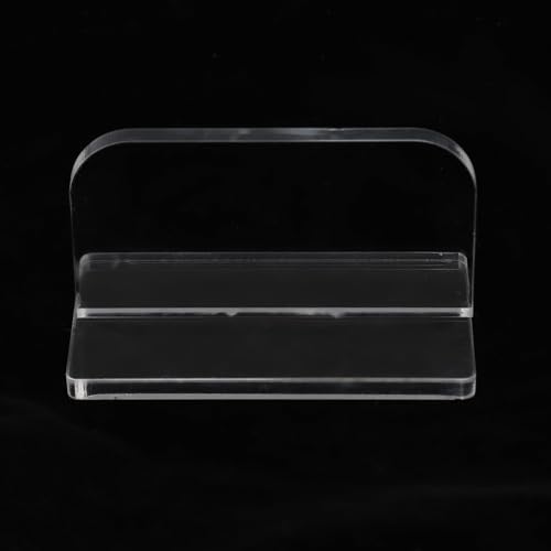6Pcs Acrylic Aquarium Cover Handle, Secure Grip Fish Lid Pull Handle, Transparent Aquarium Lid Handle for Home Use, Includes 6 Adhesive Pads for Installation