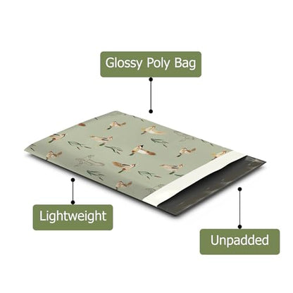 10x13 (100) Ducks Designer Poly Mailers Waterproof Self Sealing Tear Resistant Polymailers Shipping Envelopes Premium Printed Bags For Small Businesses - color: Ducks, size: 10x13