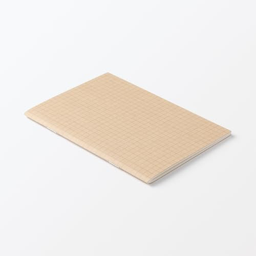 Muji 76014751 Notebook, 0.2 inch (5 mm) Graph A6, 32 Sheets - size: A6, style: 5mm squares