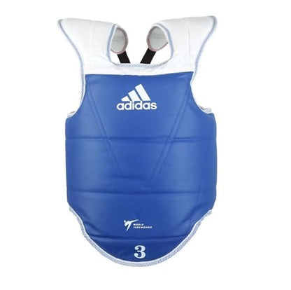 Adidas WT Taekwondo Martial Arts TKD Body Protector Chest Guard - size: 4 (Large)