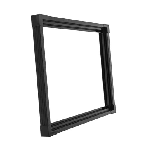 Abaodam Safety Edge Protector for Fish Tank Aquarium Strip for Tank Design Easy Installation Black Prevents Spills and Fish Escape - size: 45.00X45.00X2.50CM